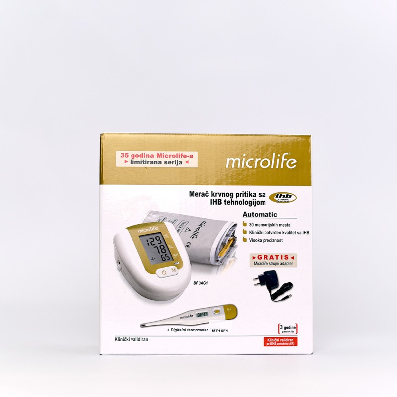 Tlakomjer Microlife Bp Ag Adapter I Toplomjer Gratis Zdravo Ba