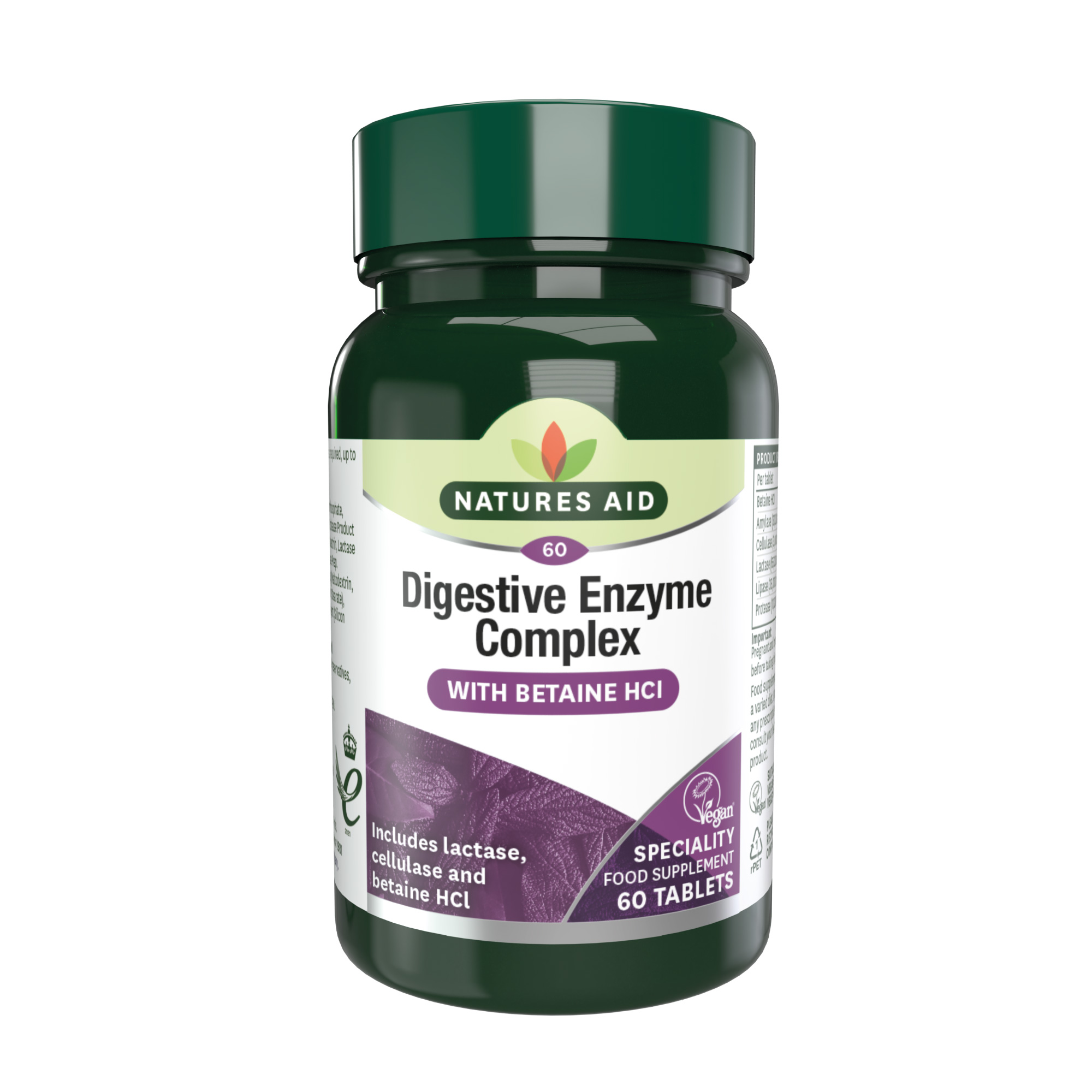 NATURES AID Digestive Enzyme Complex 60 Tableta › Zdravo.ba